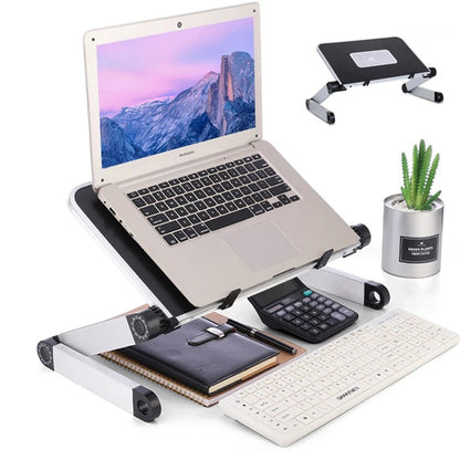 Adjustable Folding Laptop Desk Portable for Bed Table Notebook Stand Multifunctional Computer Table Lap Office Desk