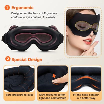 3D Travel Sleep Mask – Your Ultimate Companion for Restful Journeys